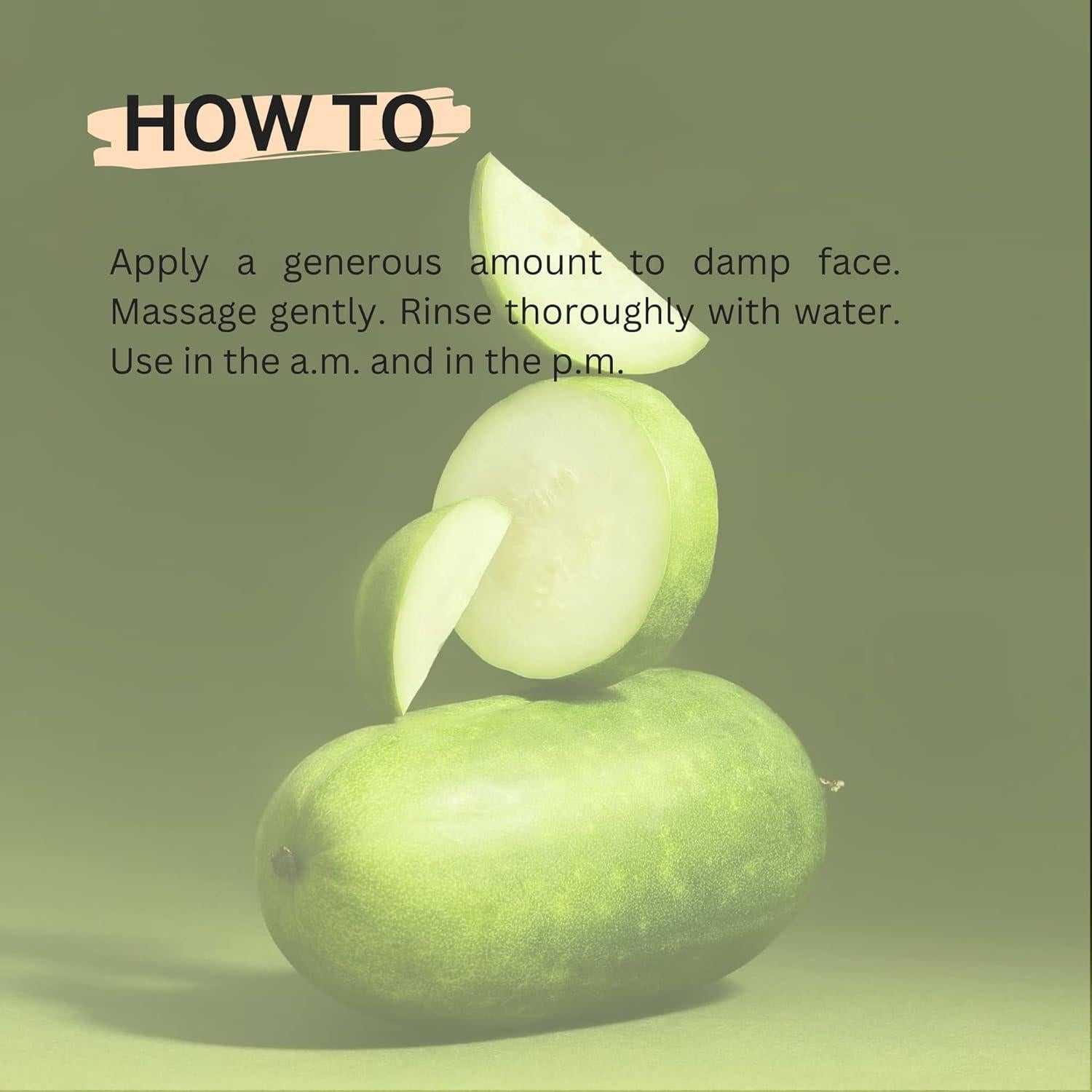 Limpiador en Gel Vegano Cocoon 140 ml - Melón de Invierno