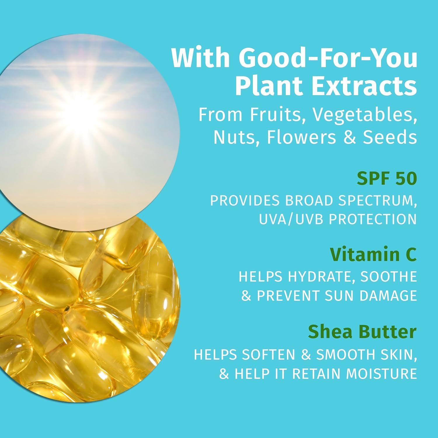 Protector Solar Facial Herbal Hempz Piña Dulce y Melón 85 g SPF 50