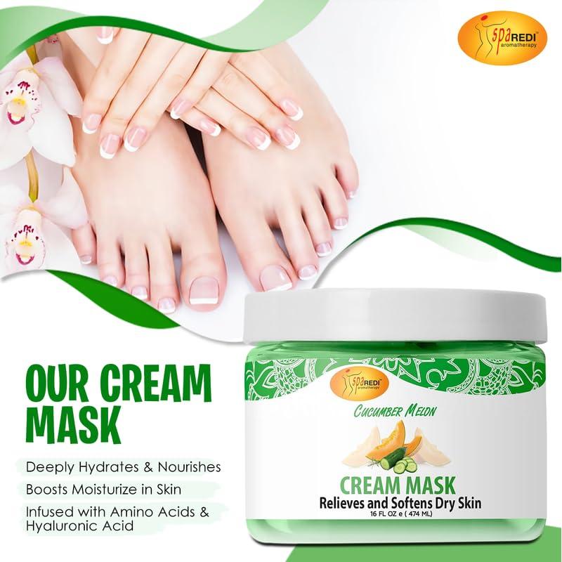 Crema y Mascarilla SPA REDI para Cuerpo y Pies 453.6 g