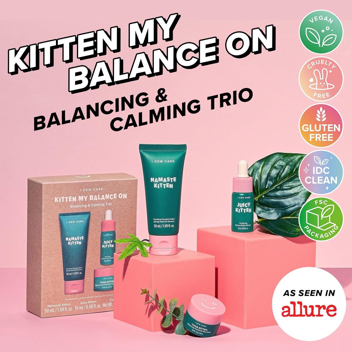I DEW CARE Set de Cuidado Facial Kitten My Balance On - 3 Piezas