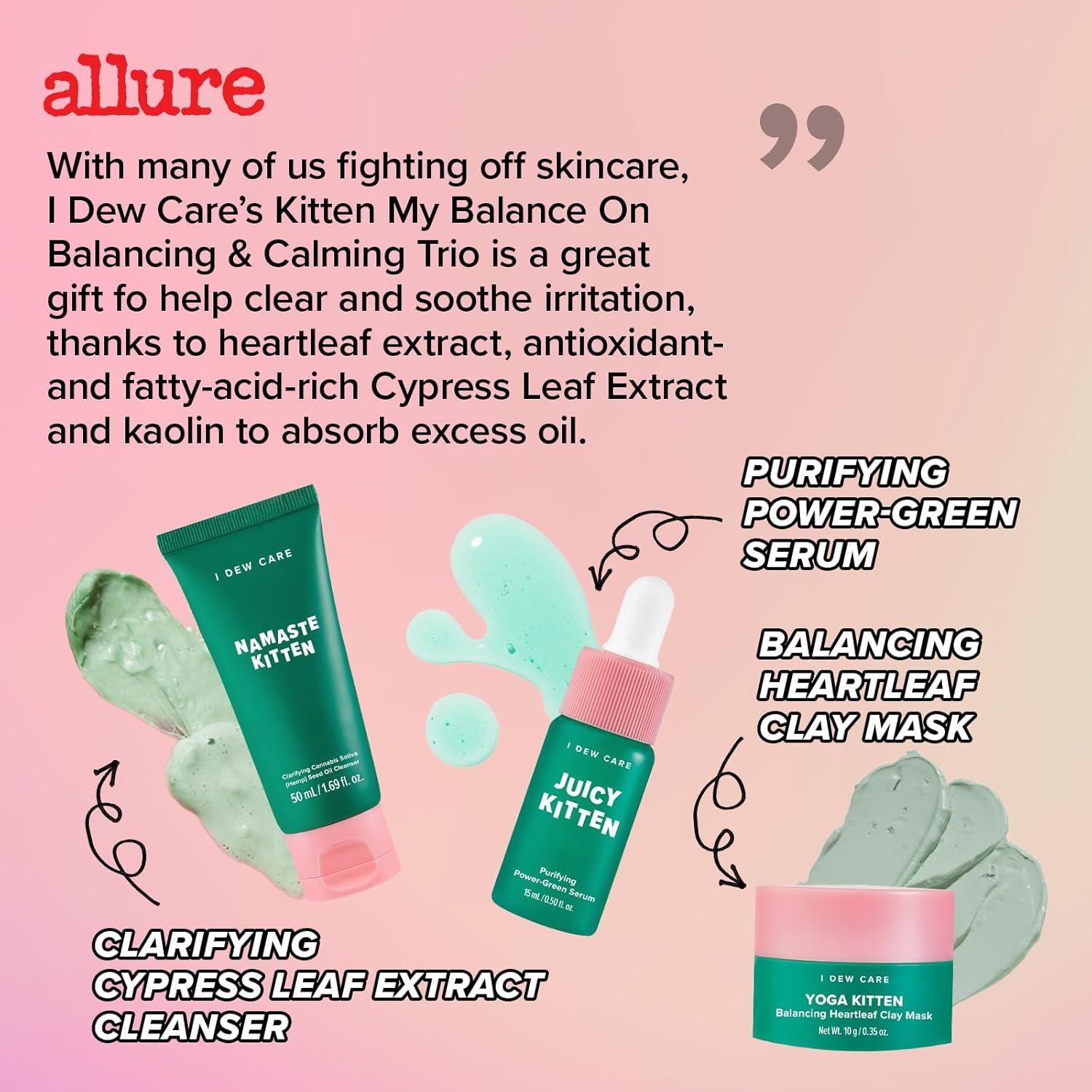 I DEW CARE Set de Cuidado Facial Kitten My Balance On - 3 Piezas