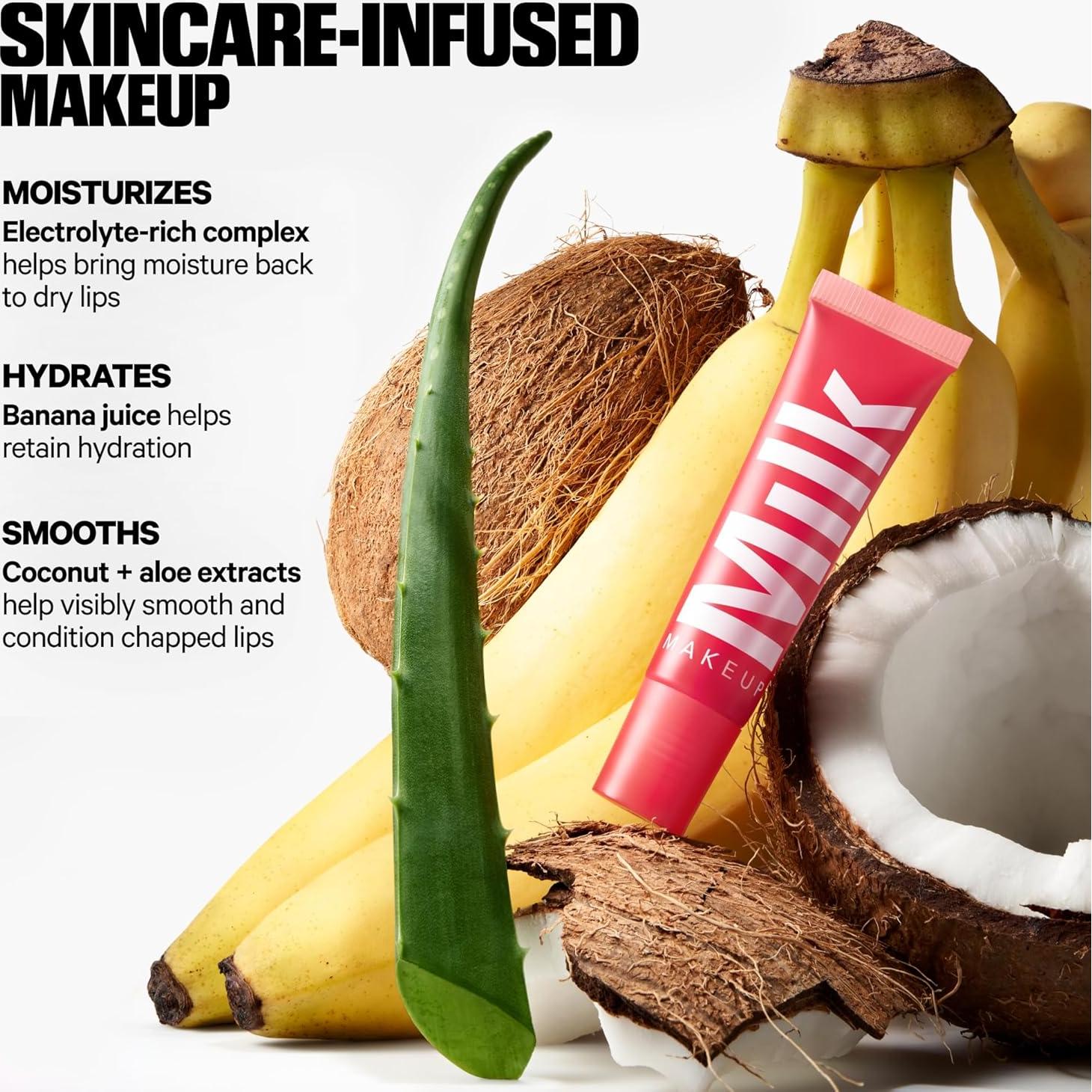 Bálsamo Labial Electrolyte Balmade Milk Makeup - Hidratante Transparente