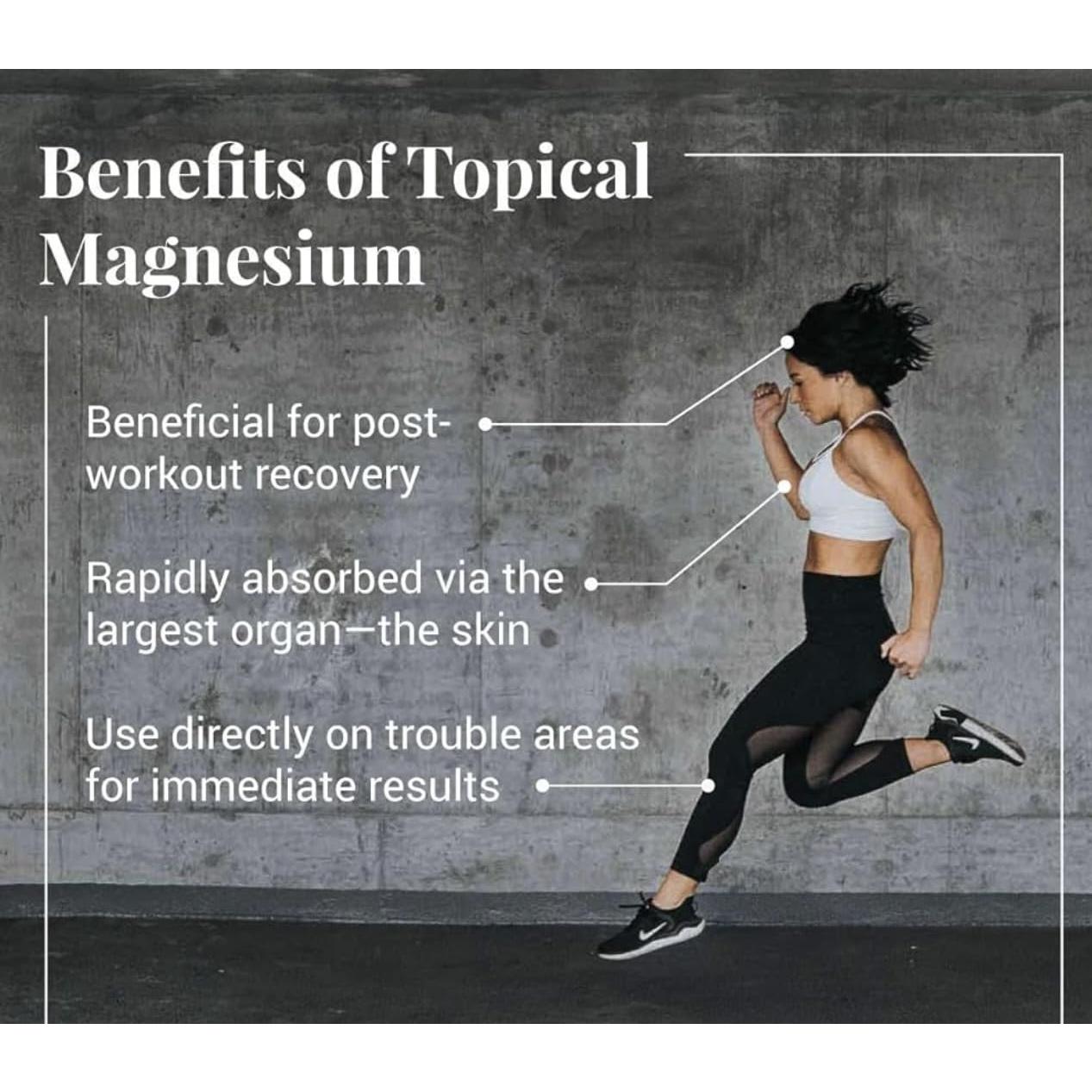 Loción Corporal de Magnesio Loción 1000mg 227g Melón de Pepino