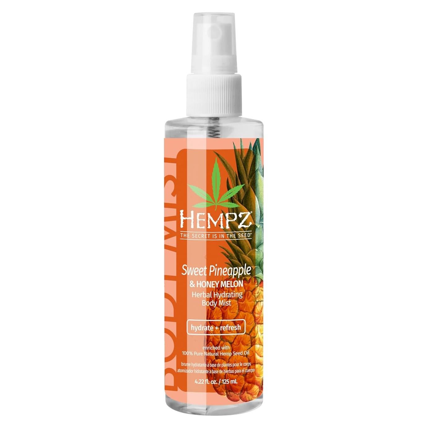 Spray Hidratante Hempz 125ml - Piña Dulce y Melón de Miel