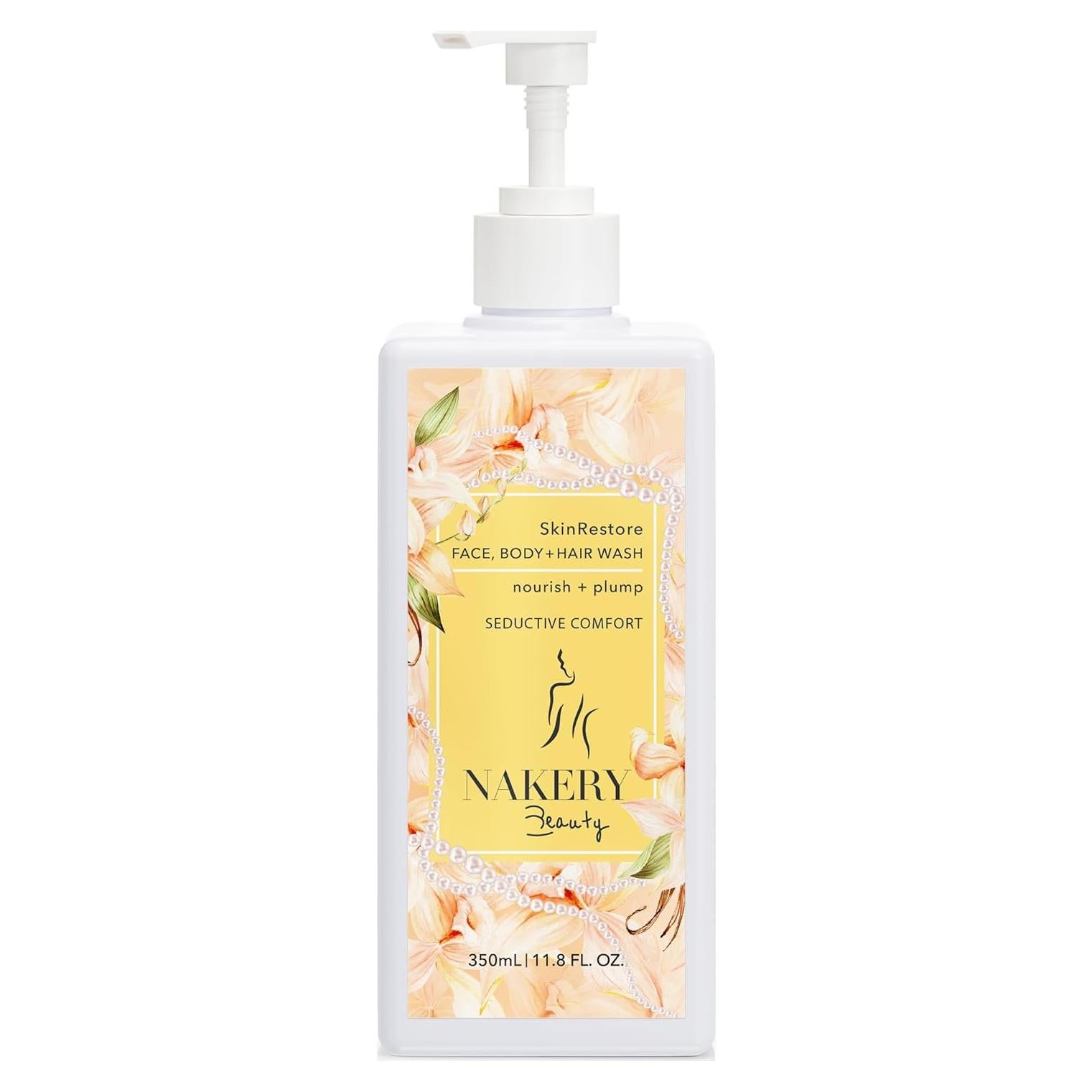 Jabón Corporal Hidratante Nakery SkinRestore 350ml - Piel Sensible