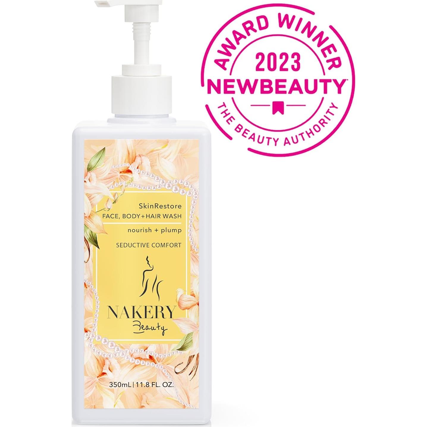 Jabón Corporal Hidratante Nakery SkinRestore 350ml - Piel Sensible