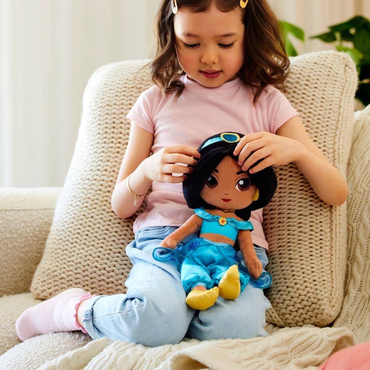 Muñeca de peluche Jasmine Disney 35,56 cm para niños