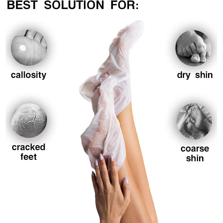 Mascarilla Nutritiva para Pies MOND'SUB Papaya 5 Piezas