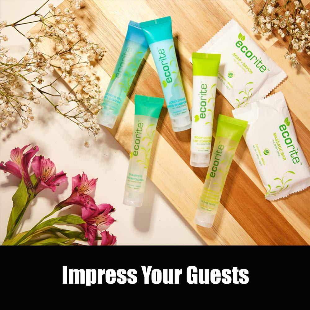 Gel de Ducha Biodegradable World Amenities 30 ml Pepino Melón