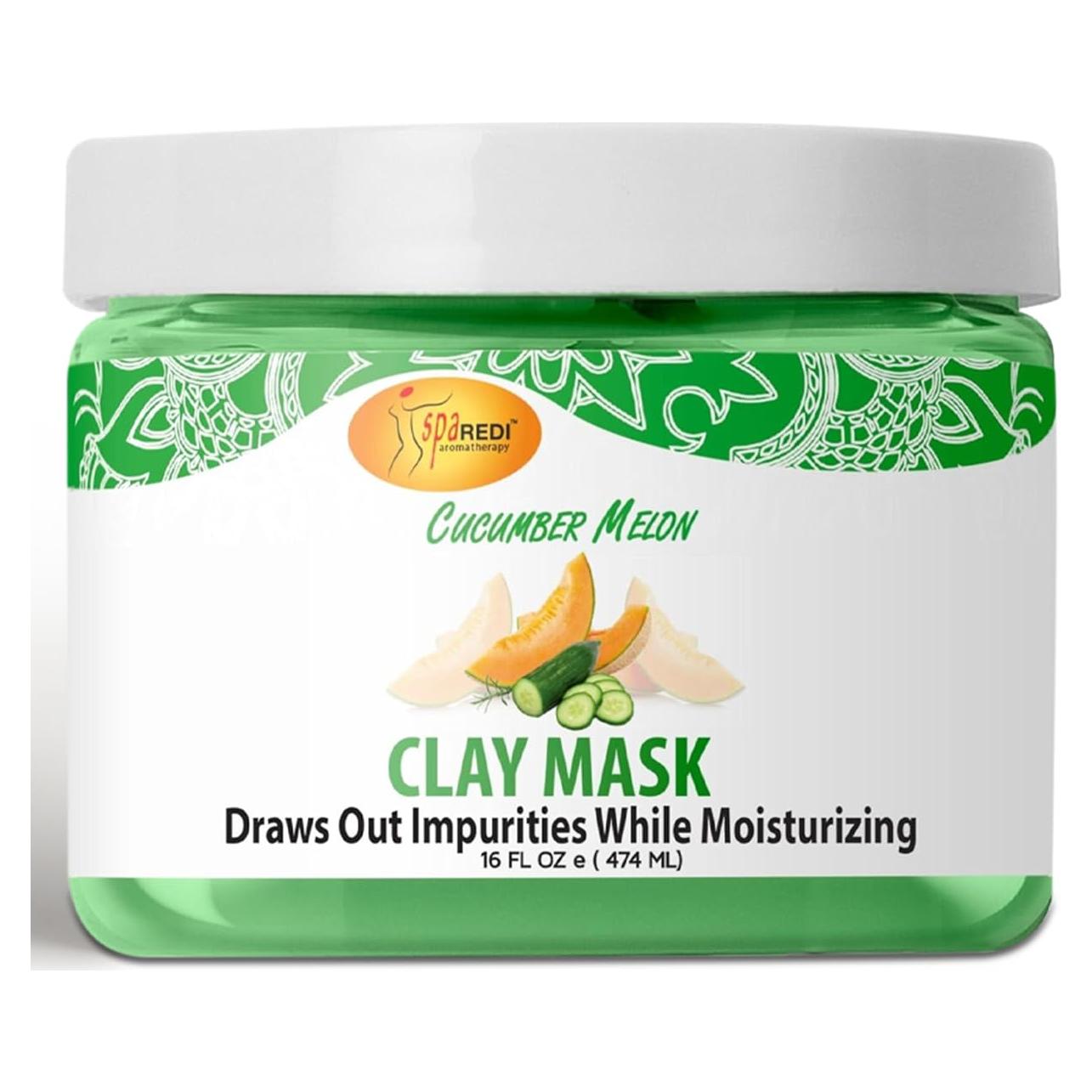 Mascarilla de Arcilla SPA REDI con Pepino y Melón 453.6 g
