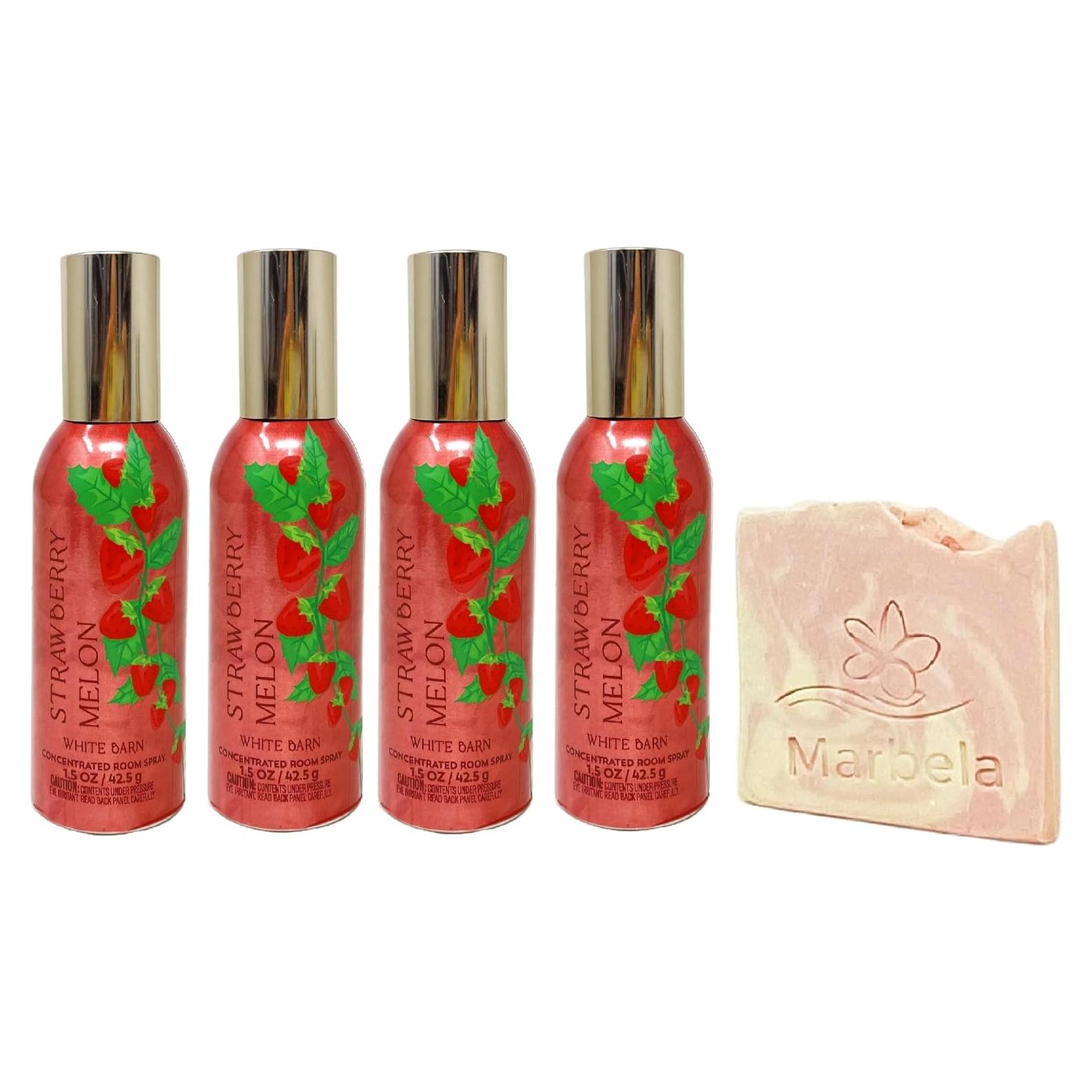 Spray de Habitación Concentrado Melón de Fresa Bath & Body Works - 4 Piezas