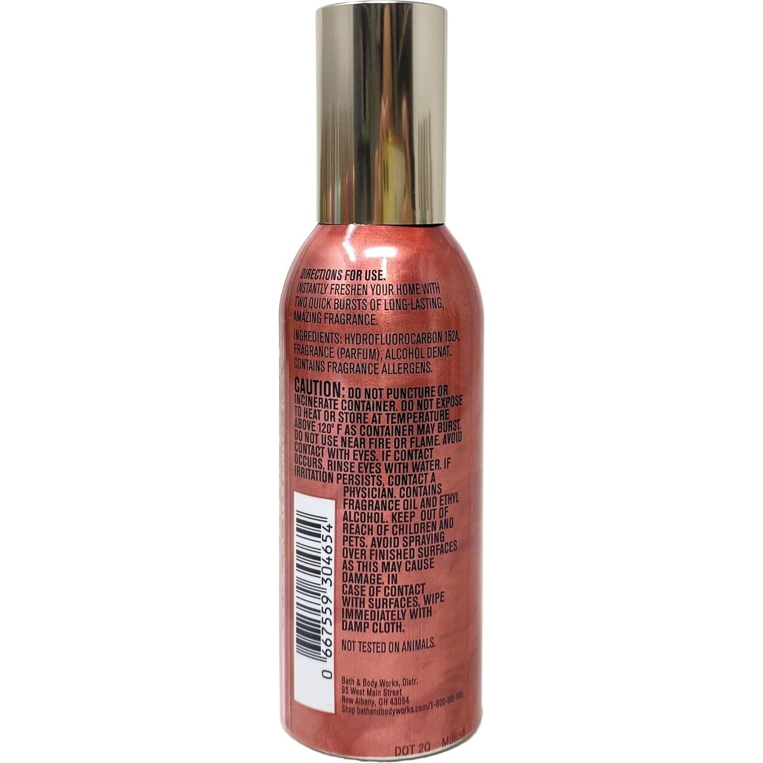 Spray de Habitación Concentrado Melón de Fresa Bath & Body Works - 4 Piezas