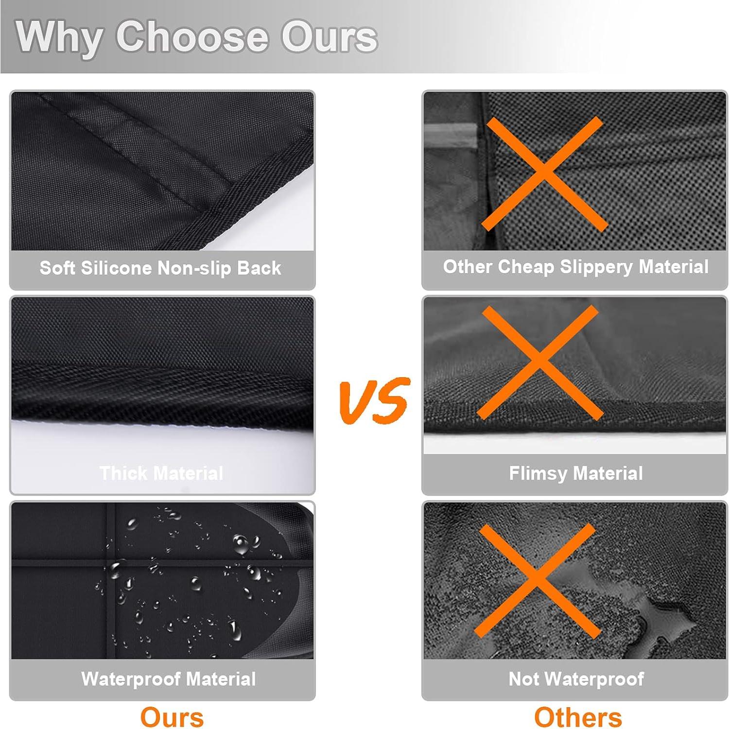 Protector de Asiento de Coche XHYANG Impermeable 2 Paquete