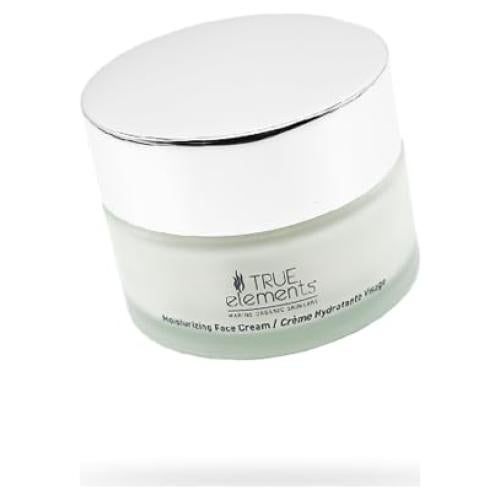 Crema Hidratante Facial True Elements 50ml - Orgánica Antienvejecimiento