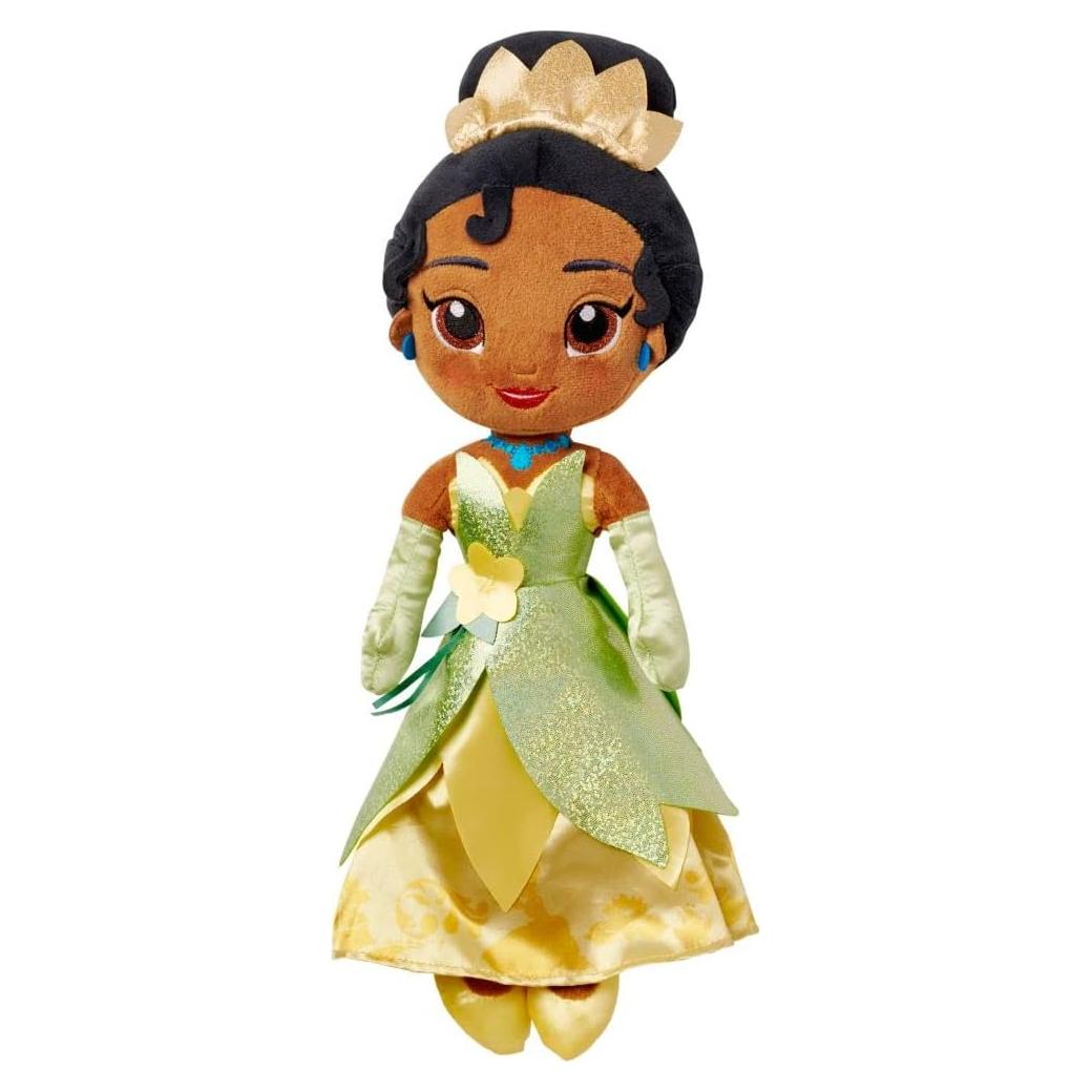 Muñeca de Felpa Disney Tiana 35.56 cm Suave y Bordada