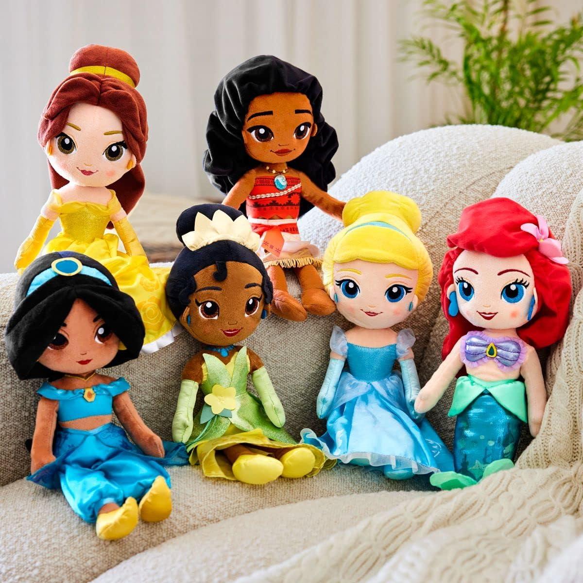 Muñeca de Felpa Disney Tiana 35.56 cm Suave y Bordada