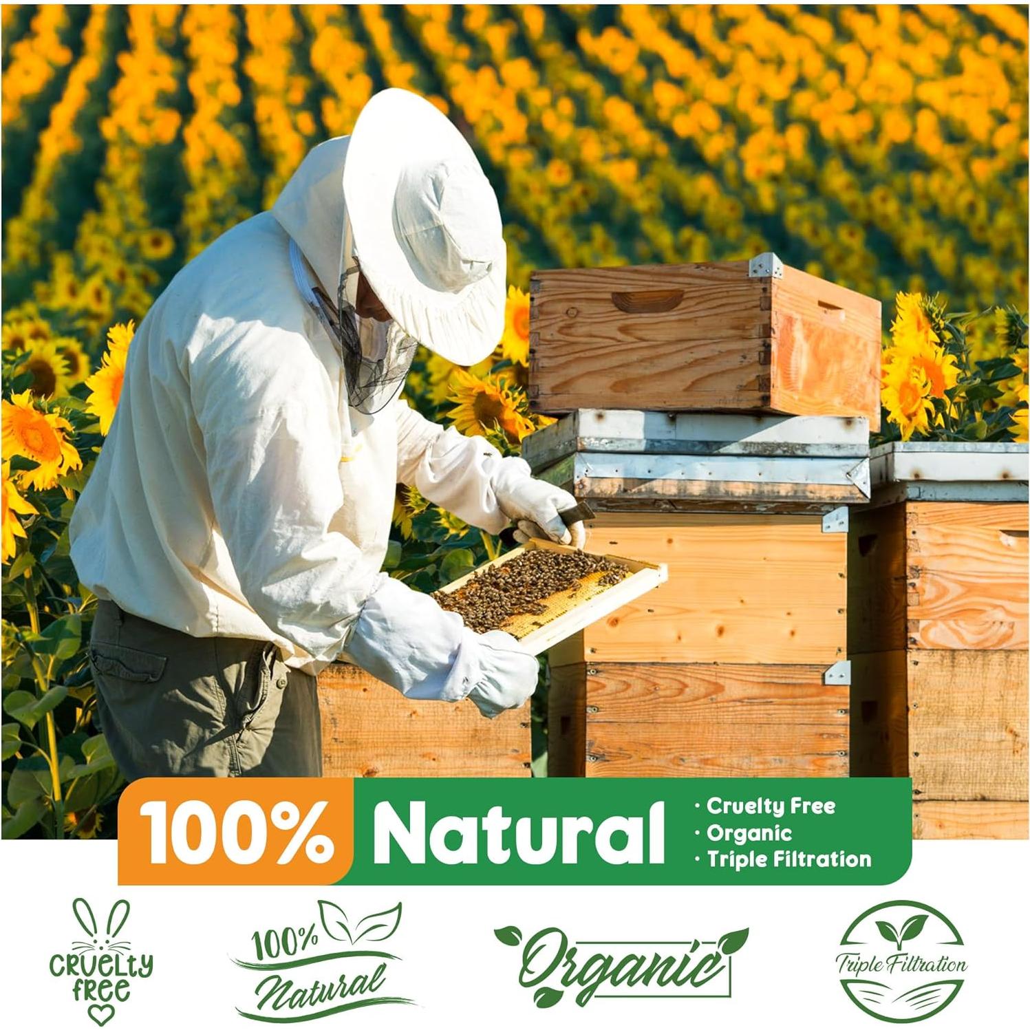 Pellets de Cera de Abeja Blanca FROKO 448g Orgánica DIY