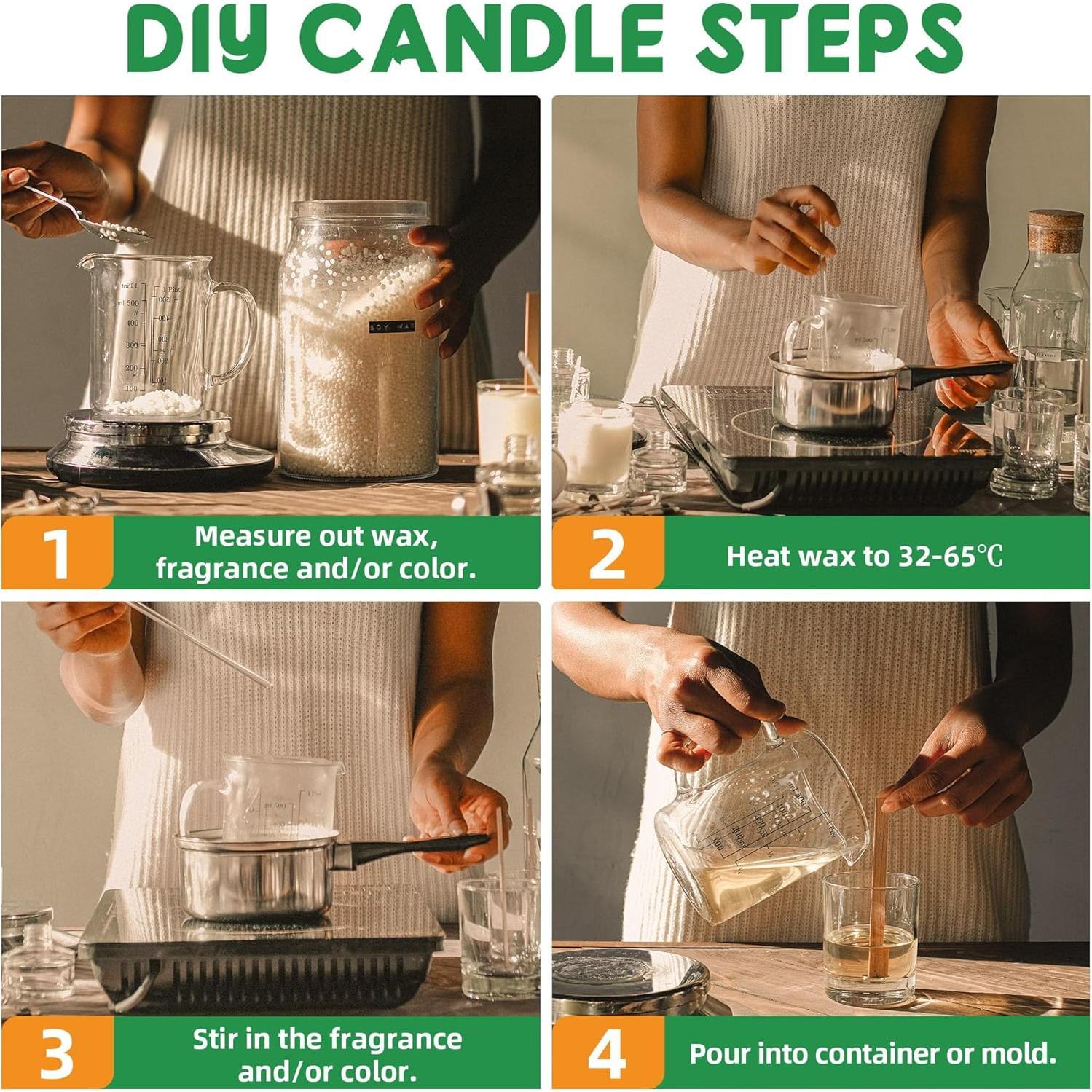 Pellets de Cera de Abeja Blanca FROKO 448g Orgánica DIY