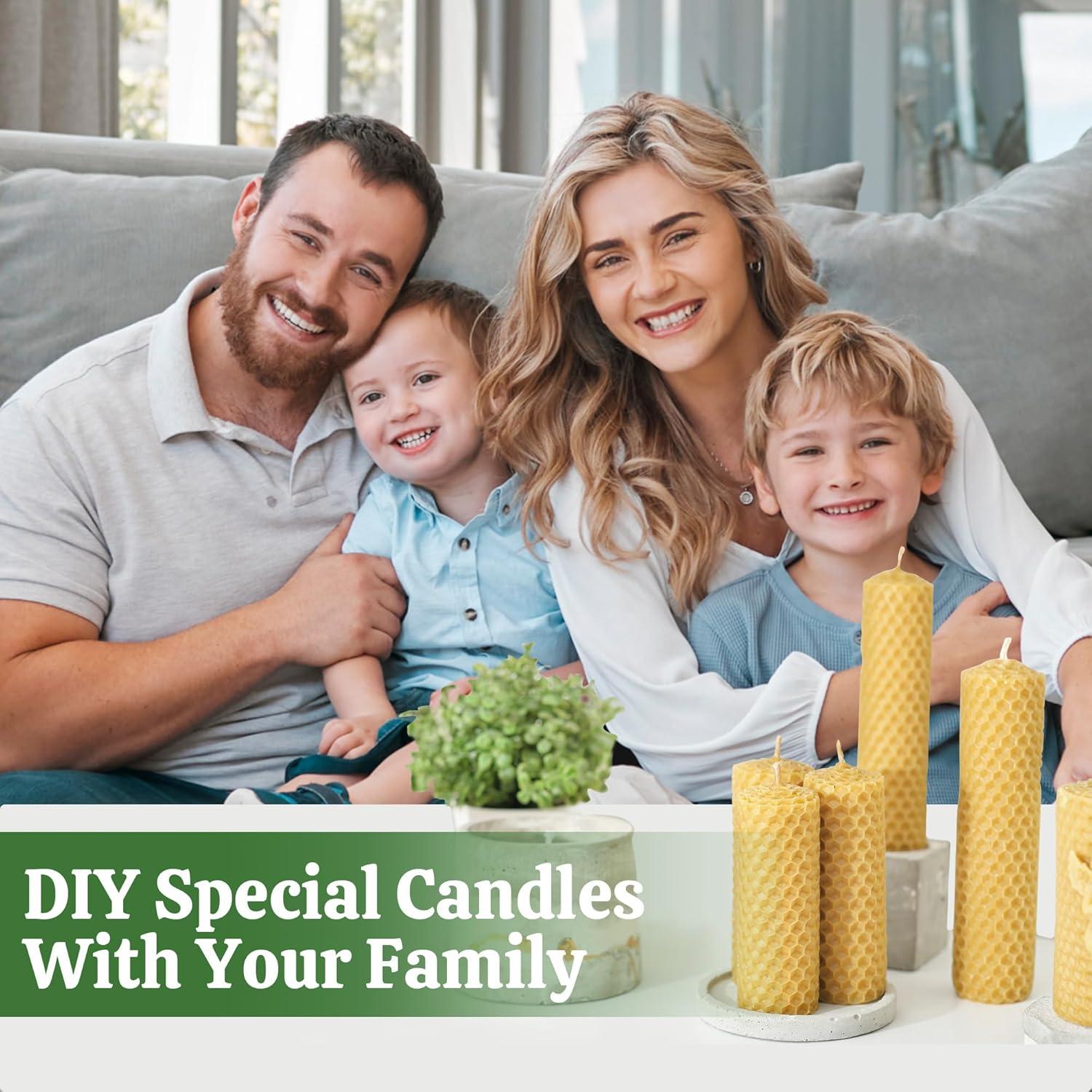 Pellets de Cera de Abeja Orgánica YASNAY 0.90 kg para DIY