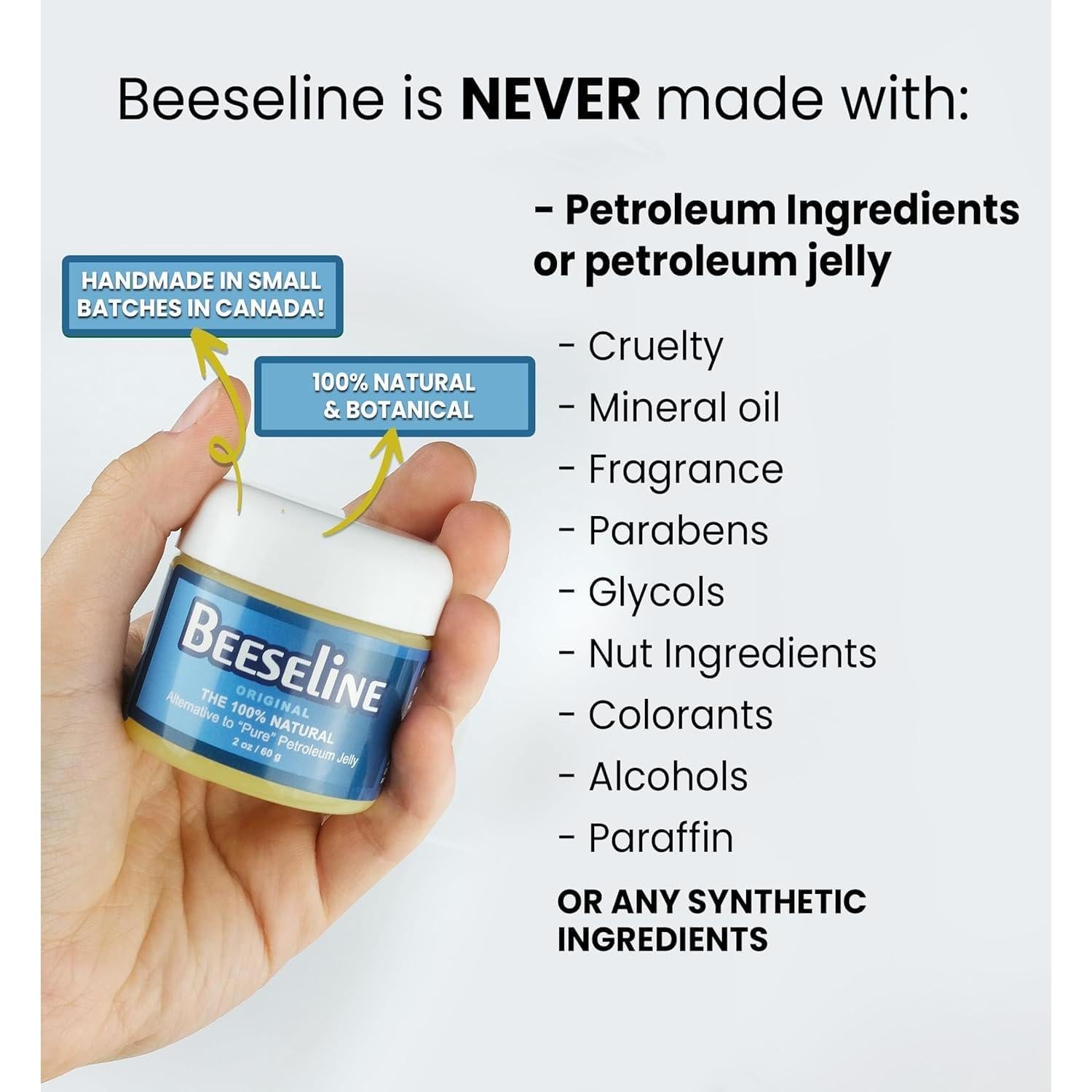 Beesaline Balsamo Natural Hipoalergénico 56.7g - Multiuso