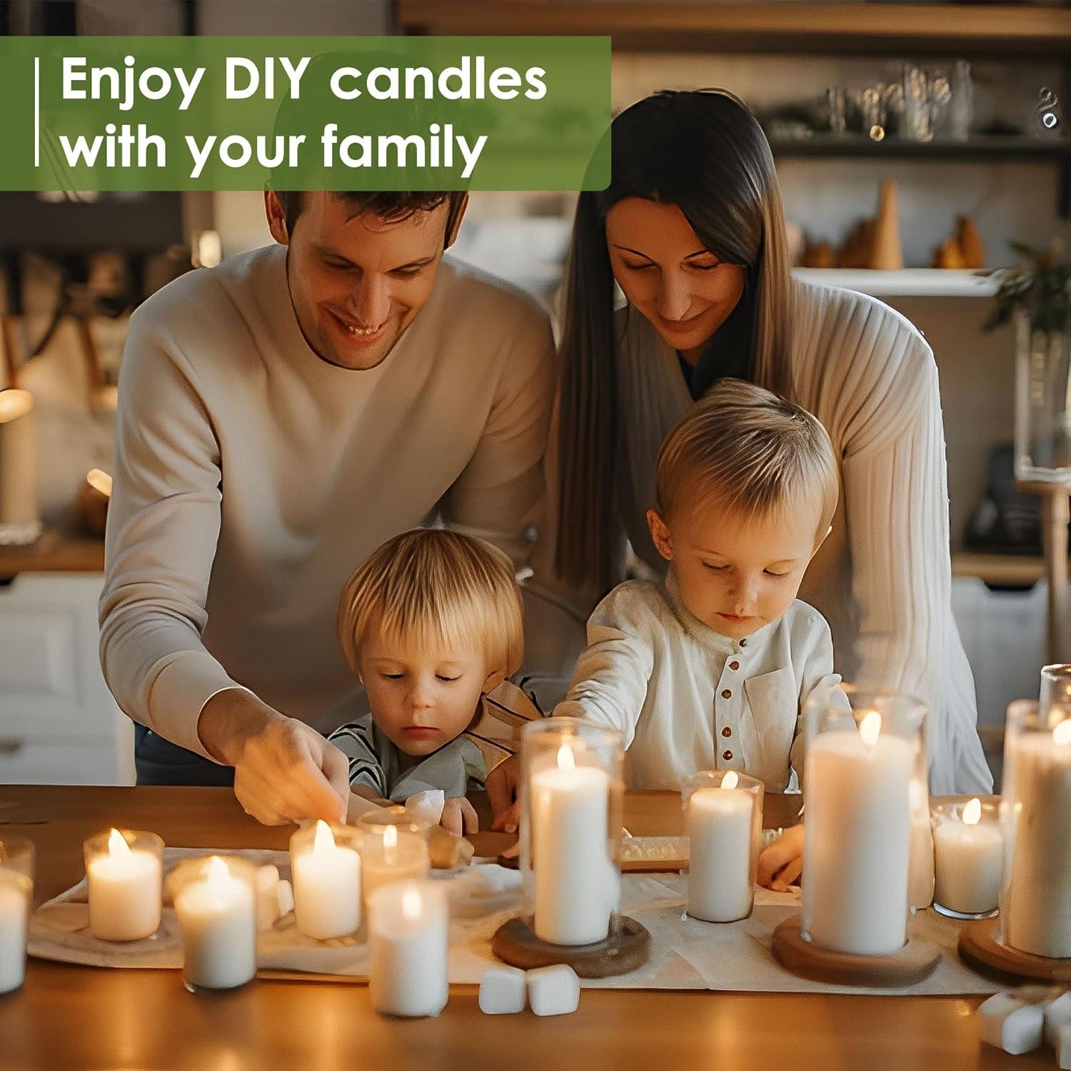 Pellets de Cera de Abeja Blanca VIPwax 447g Orgánica para Velas