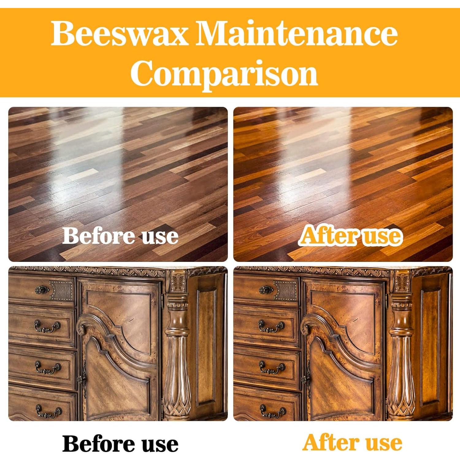 Pellets de Cera de Abeja Blanca Orgánica 428g WAX-Pe