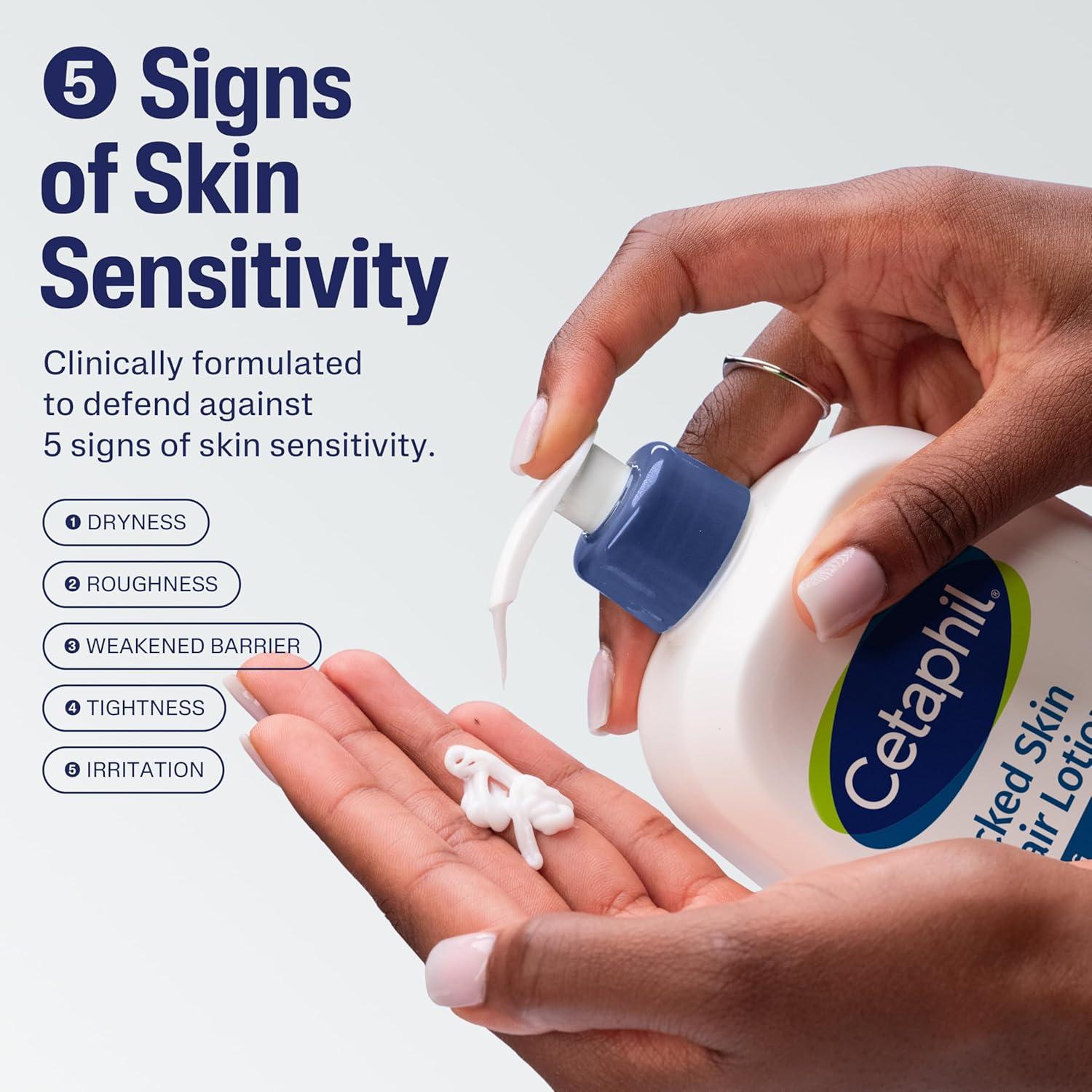 Loción Reparadora Cetaphil 473 ml para Piel Agrietada