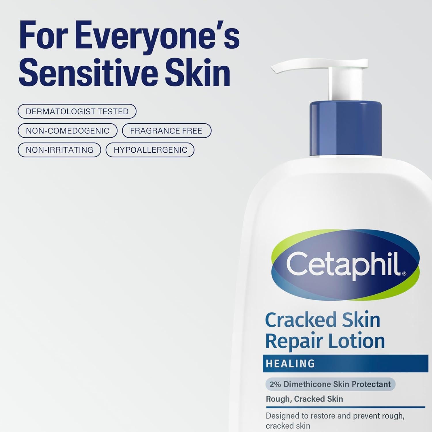 Loción Reparadora Cetaphil 473 ml para Piel Agrietada