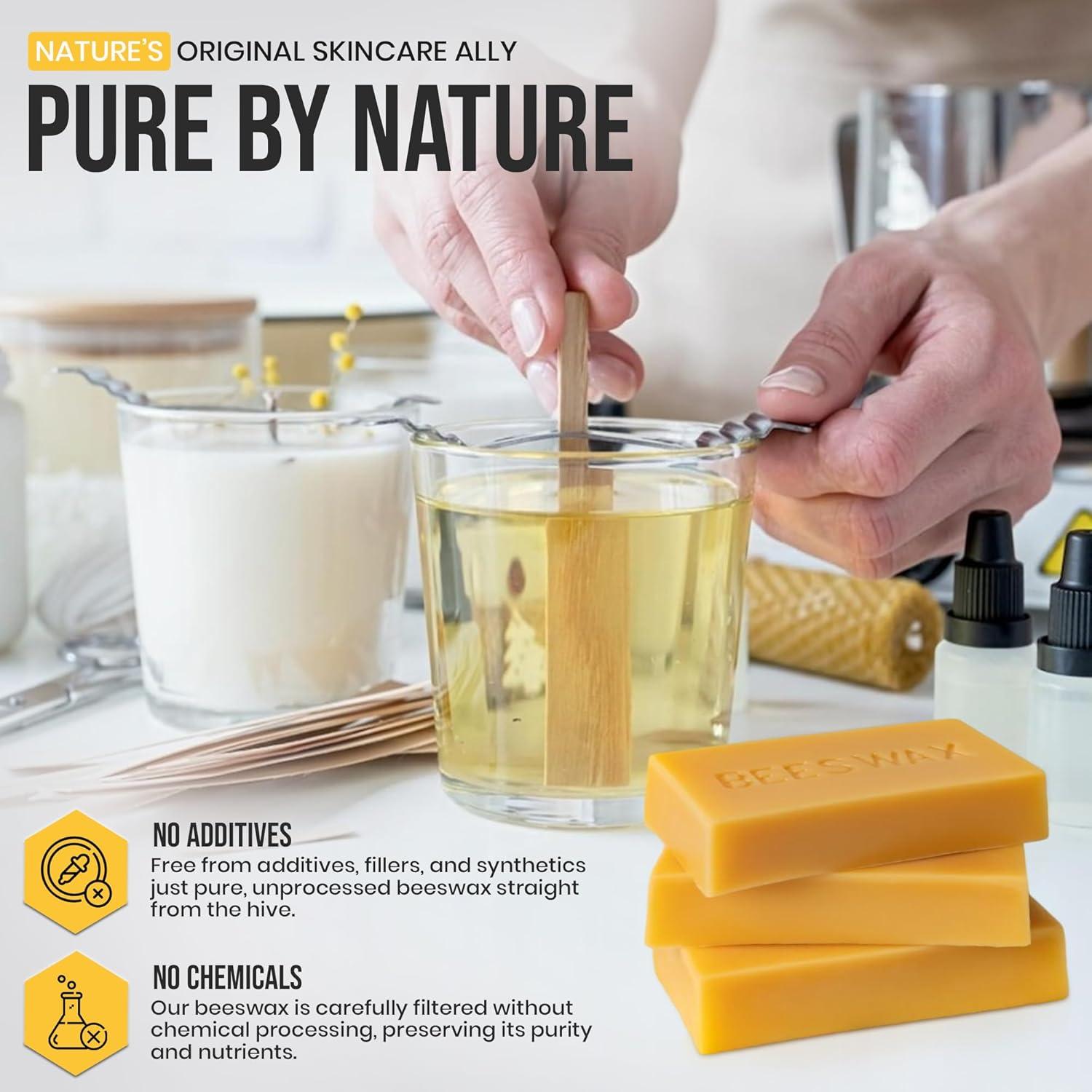 Cera de Abeja 100% Pura Browning's 0.45 kg - Grado Cosmético