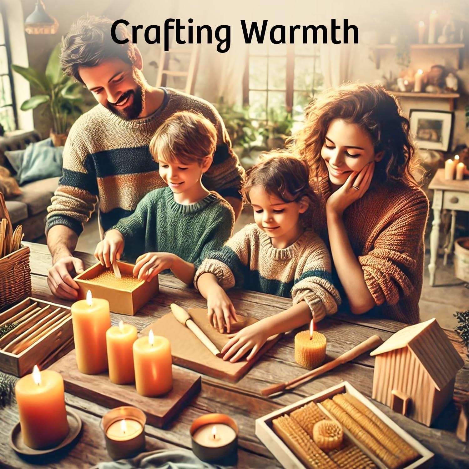 Pellets de Cera de Abeja UNOTENA 200g - Ideal para Velas y DIY