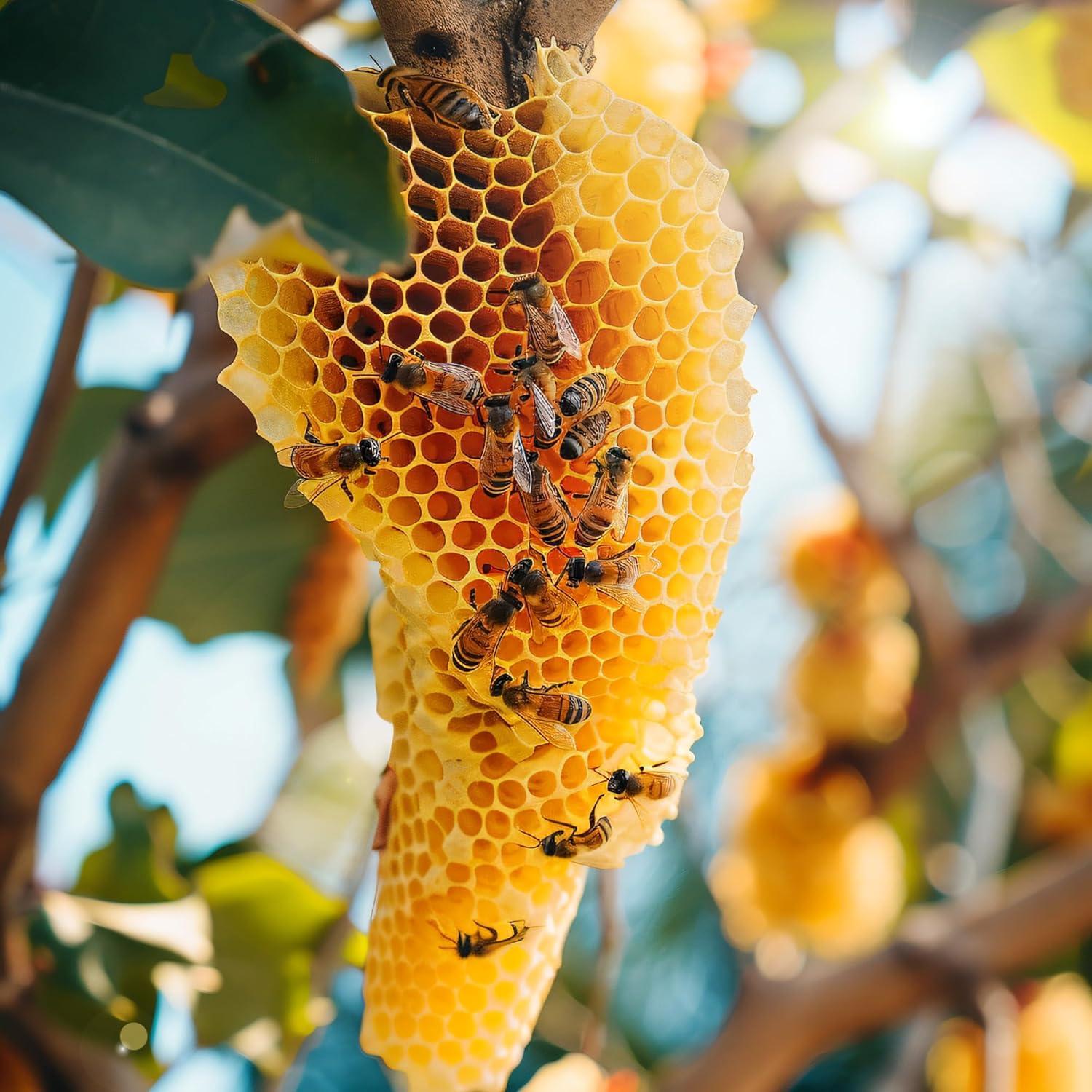 Pellets de Cera de Abeja Orgánica VALLYDOM 907g - DIY Velas y Jabones