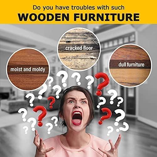 Cera de Madera Natural de Abejas CARGEN 3 Pcs Pulidor Muebles