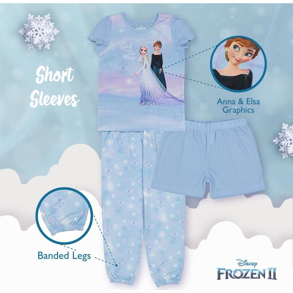 Conjunto de pijama 5 piezas Disney para niñas - Princesa Minnie