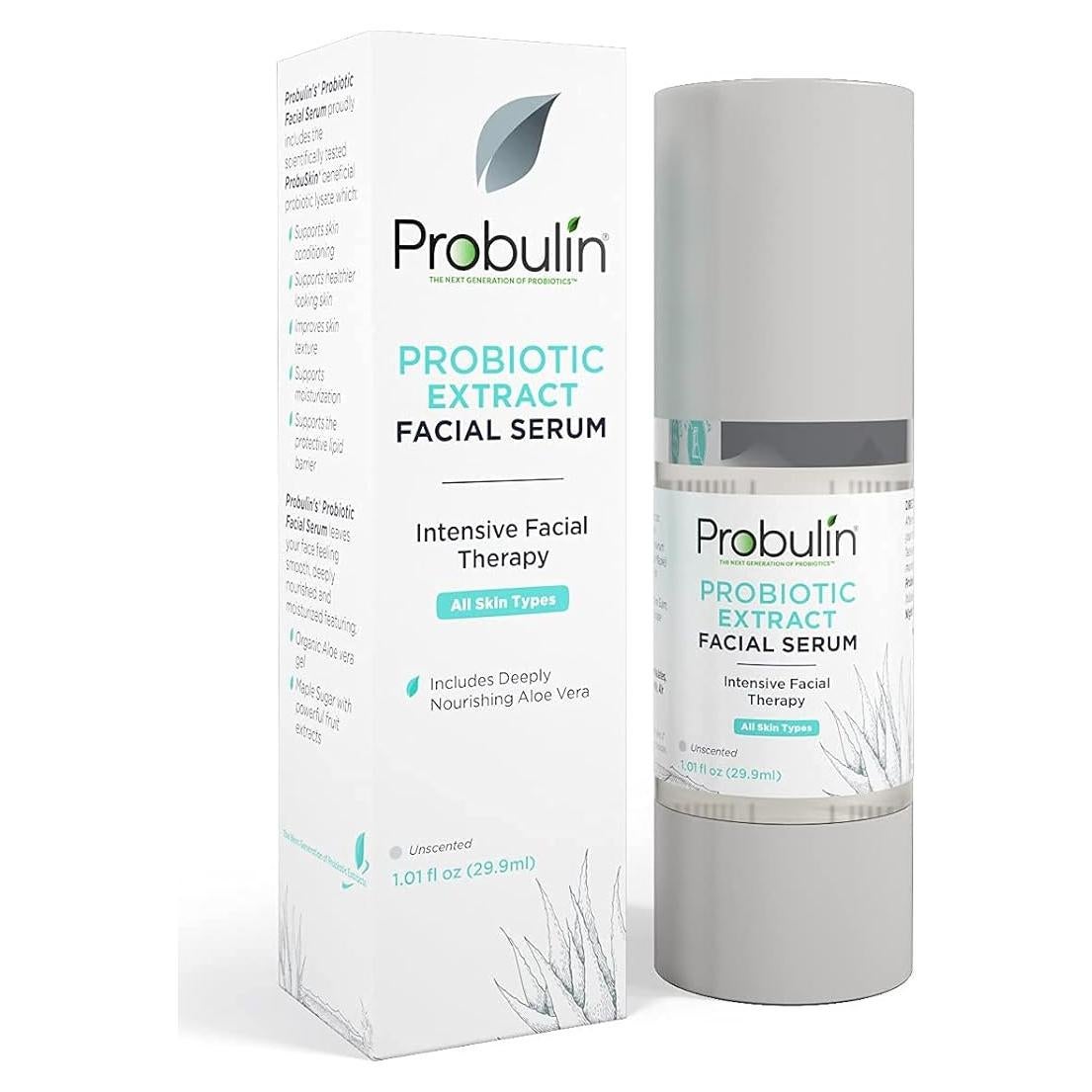 Suero Facial Probulin Probiotico Hidratante 28.6 g Aloe Vera