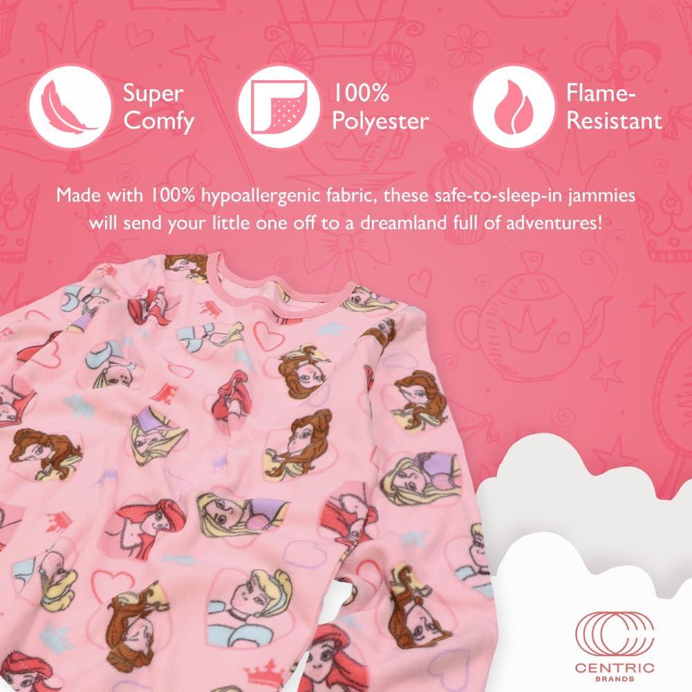 Pijamas Disney Niñas 5 Piezas Suaves y Bonitos