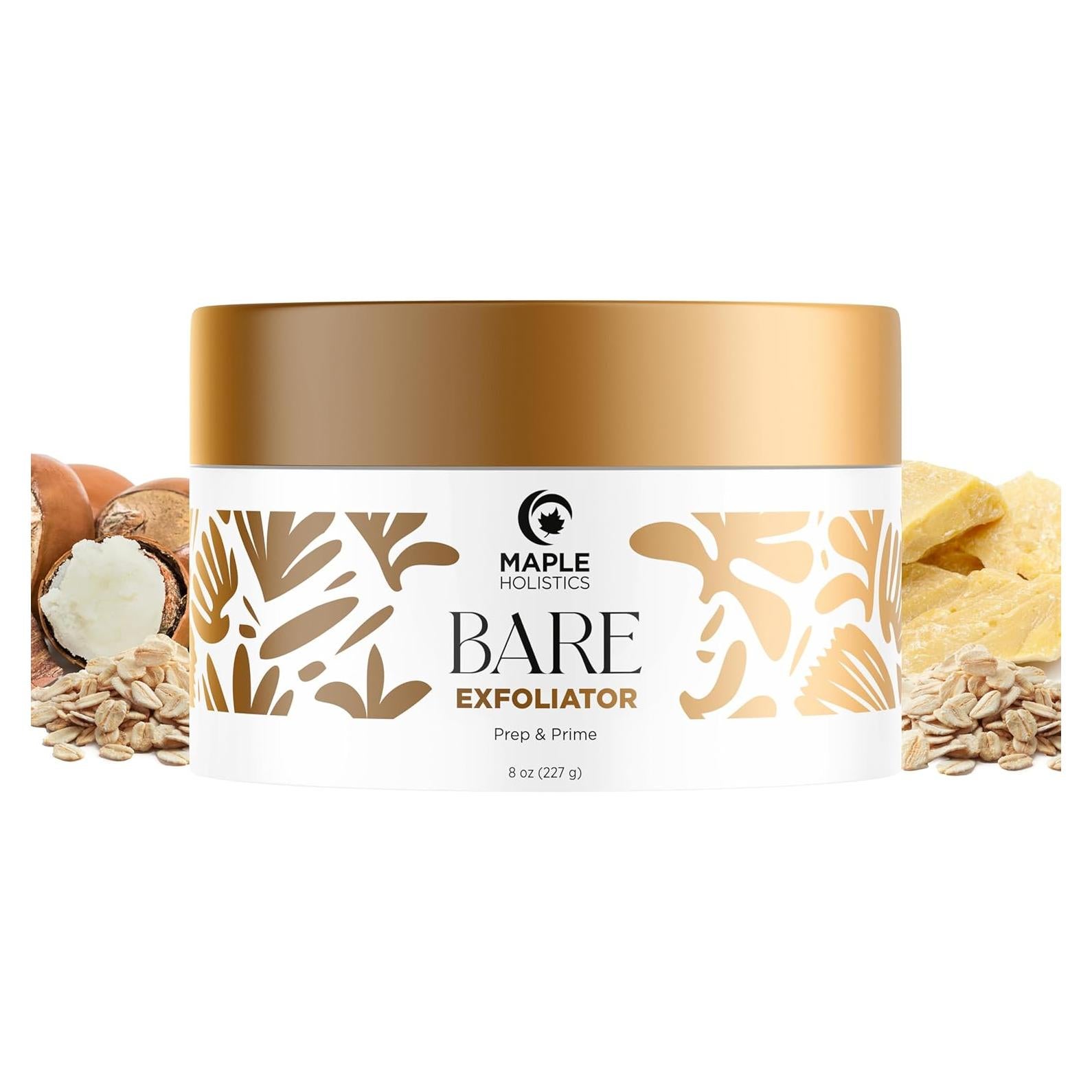 Exfoliante Pre Afeitado Maple Holistics 289g - Vello Encarnado