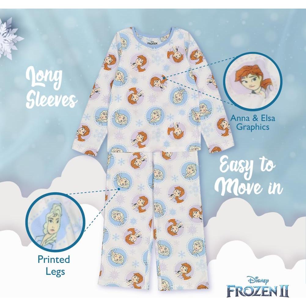 Pijamas Disney para Niñas | Princesa | Set 5 Piezas