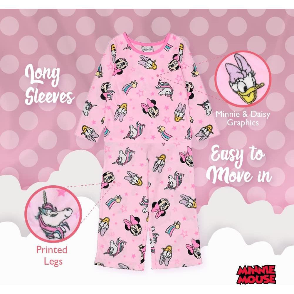 Pijamas Disney Niñas 5 Piezas Minnie Mouse Suaves
