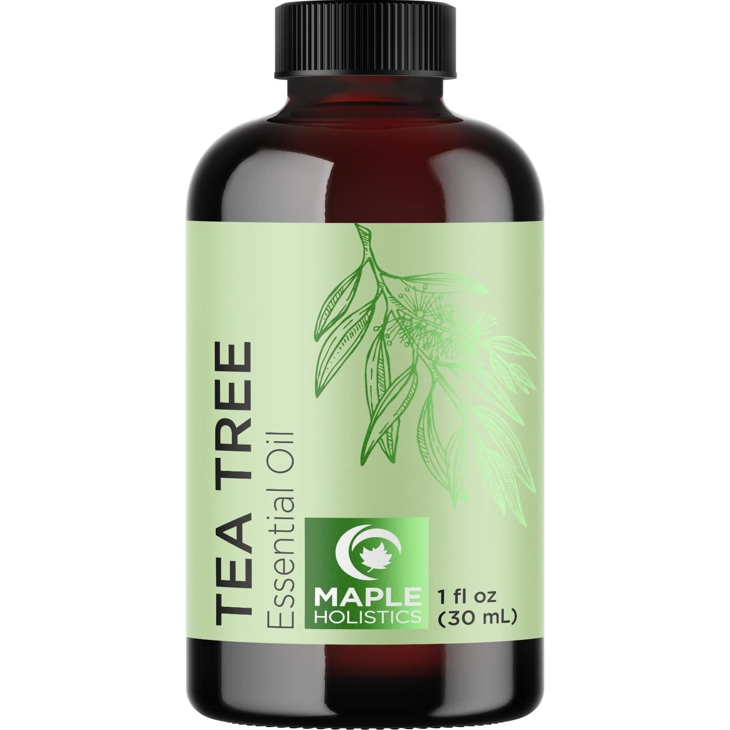 Set de Aceite de Árbol de Té Puro y Gel de Ducha Refrescante