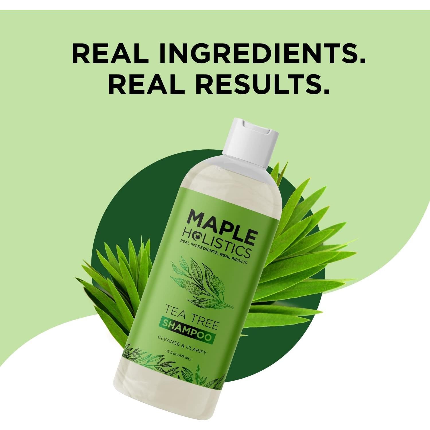 Set de Cuidado Personal Maple Holistics - Champú y Jabón de Árbol de Té