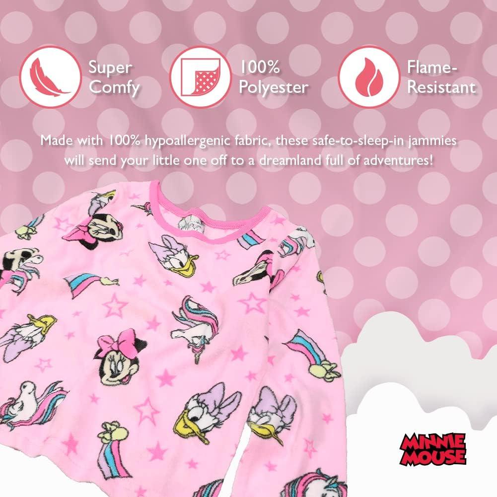 Pijamas Disney para Niñas 5 Piezas | Minnie Mouse | Suaves