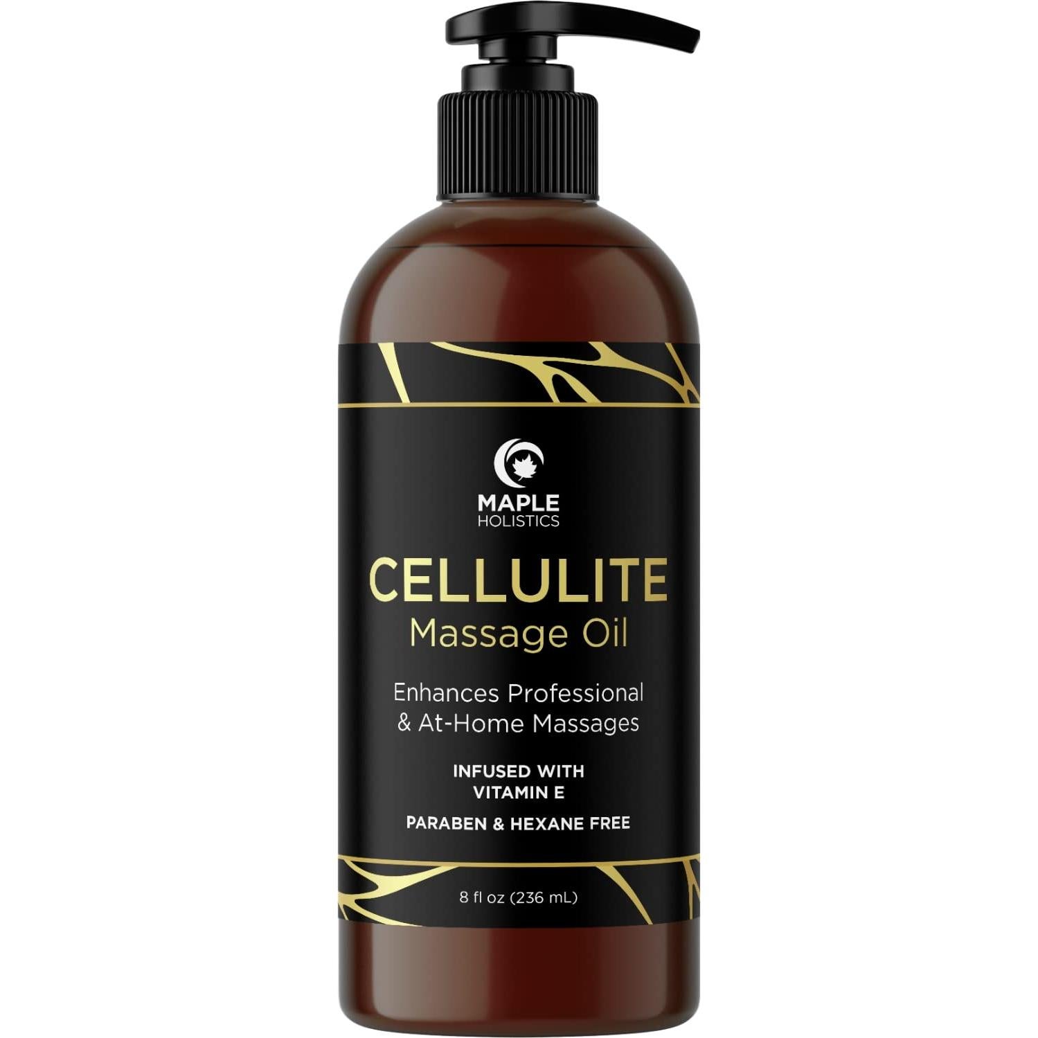 Crema y Aceite Anticelulitis Maple Holistics - 2 Piezas