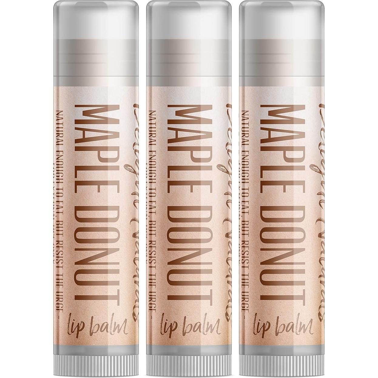 Bálsamo Labial Natural Delight Naturals - Paquete de 3