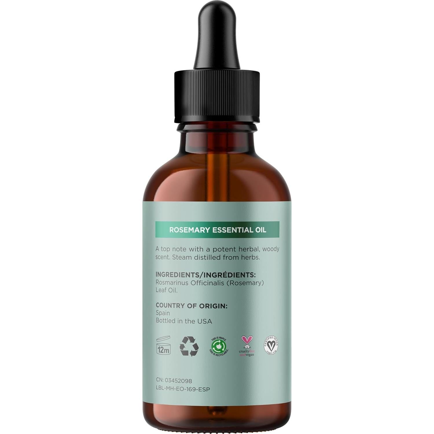 Aceite Capilar Orgánico Maple Holistics - Romero y Ricino 100ml