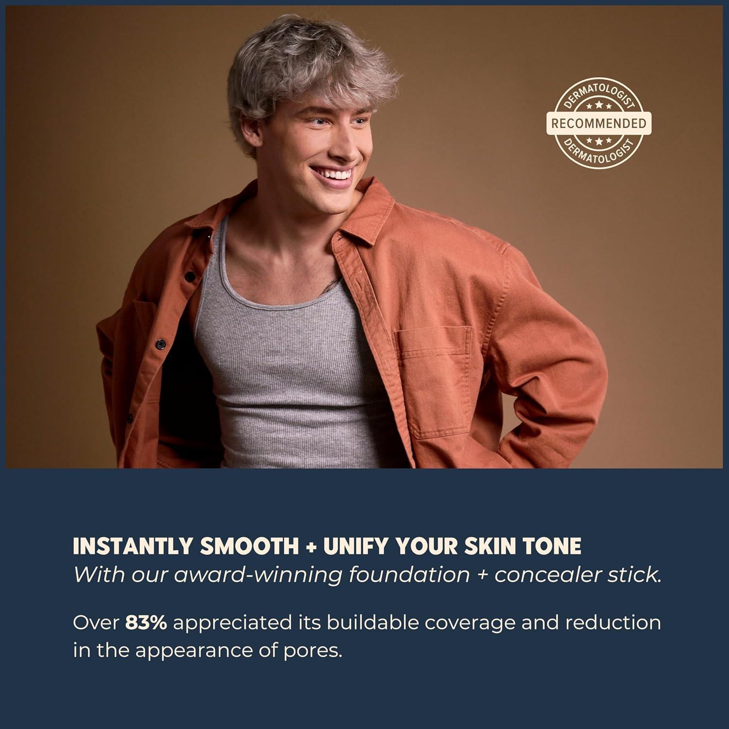 Corrector Multiusos NuNorm Quick Cover para Hombre - Arce