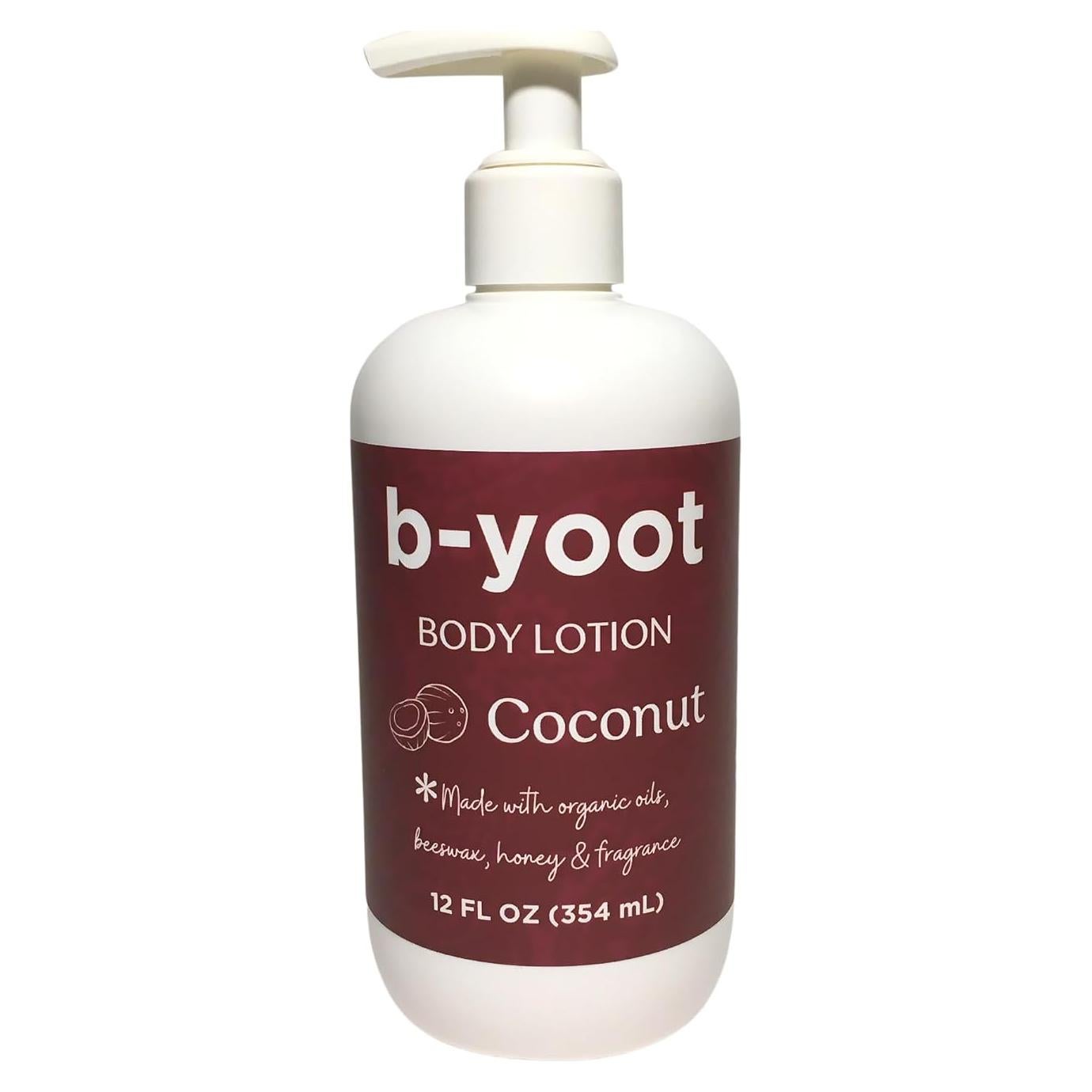 Loción Corporal Orgánica b-yoot Coco 354.88 ml Hidratante