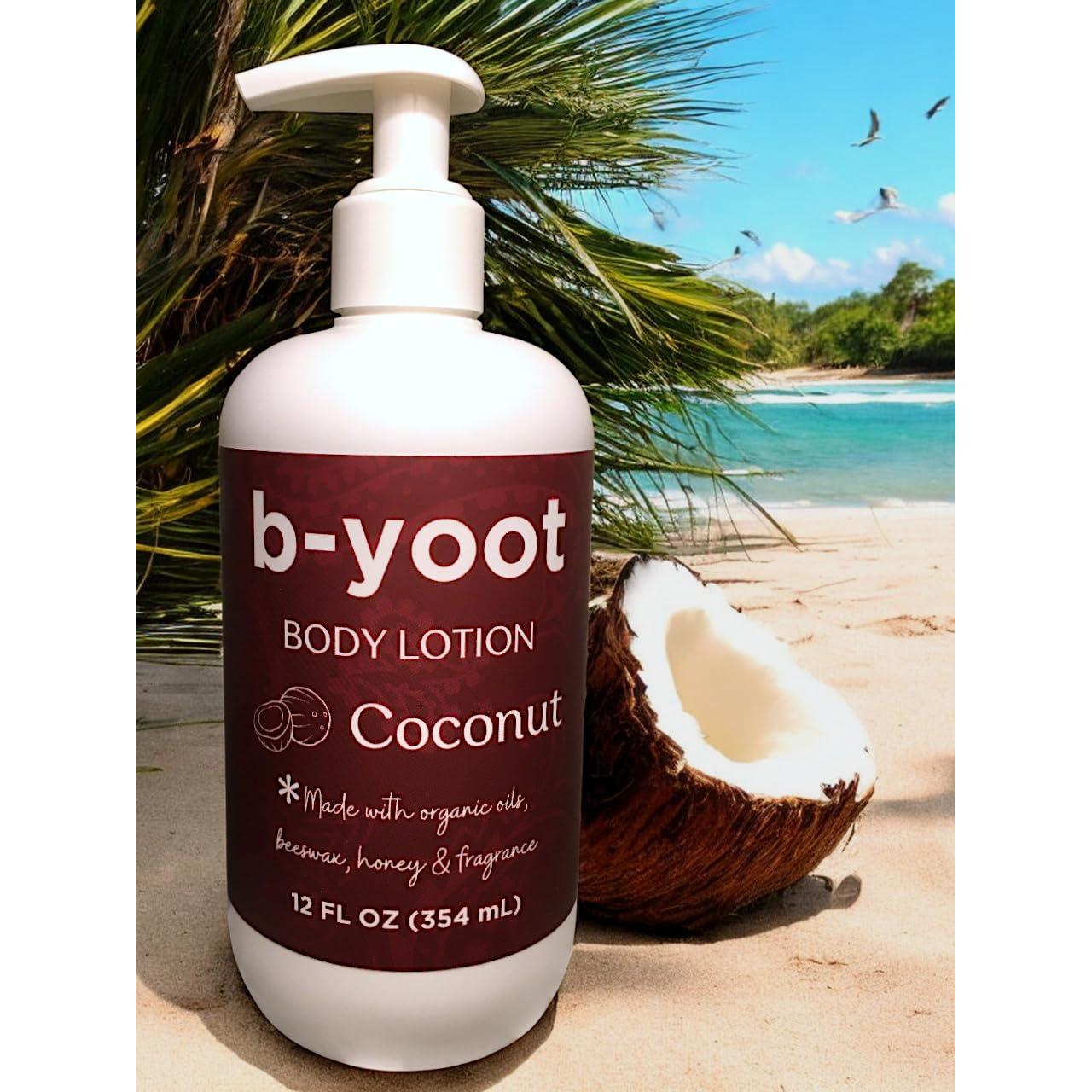 Loción Corporal Orgánica b-yoot Coco 354.88 ml Hidratante