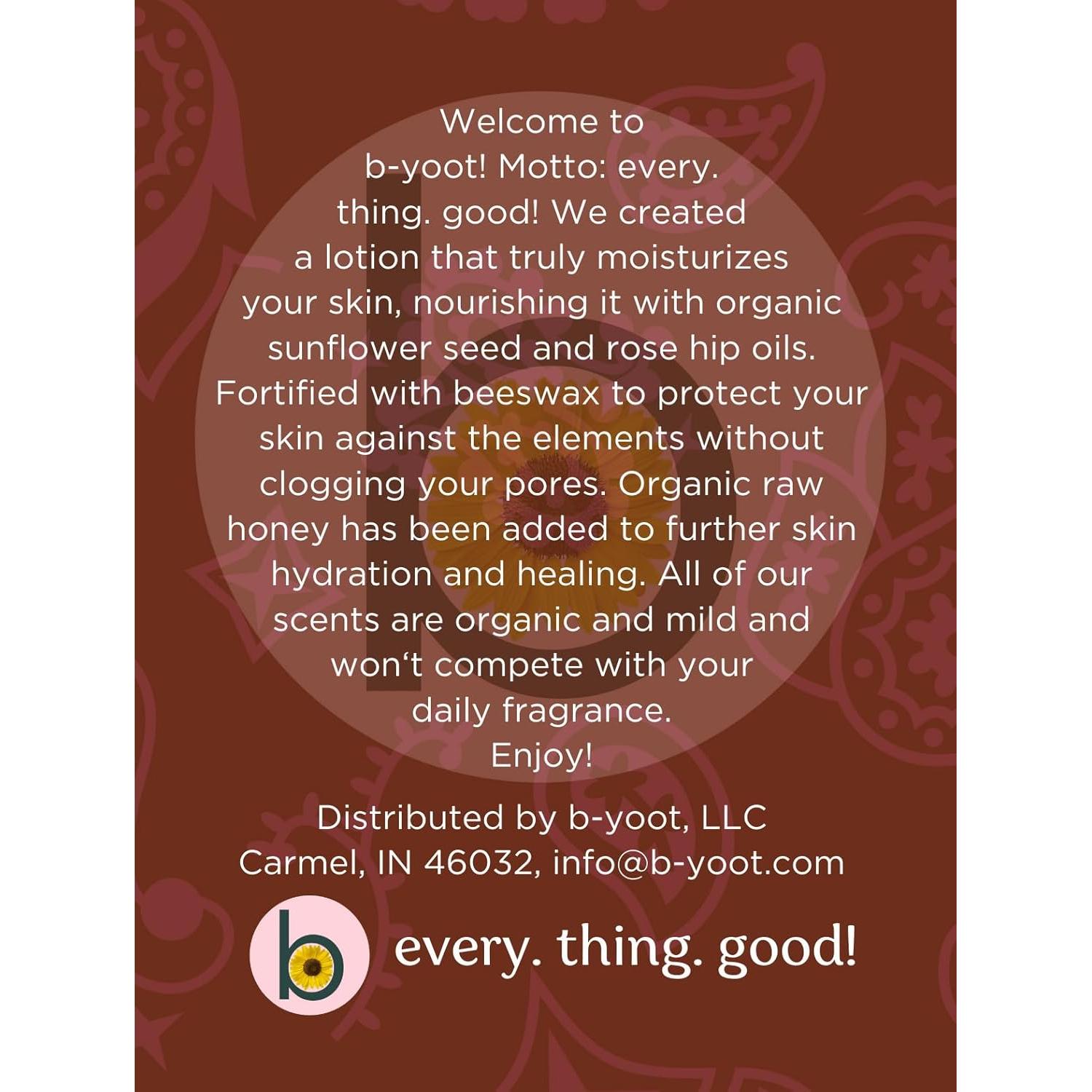 Loción Corporal Orgánica b-yoot Coco 354.88 ml Hidratante