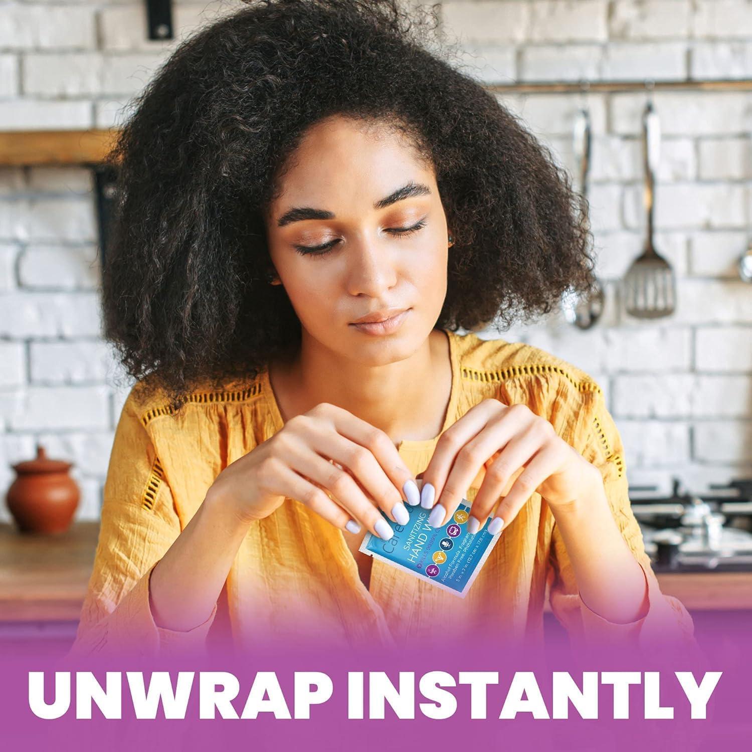 Toallitas Desinfectantes Care Touch - 110 Unidades - Sin Fragancia