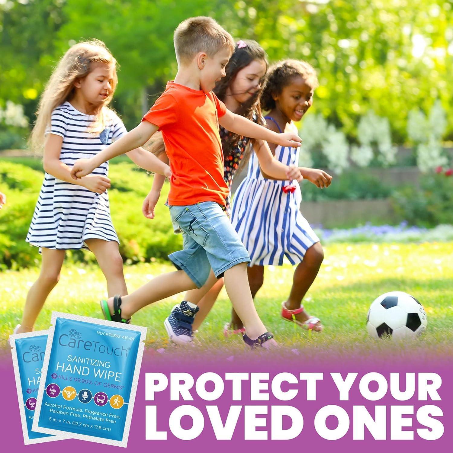 Toallitas Desinfectantes Care Touch - 110 Unidades - Sin Fragancia